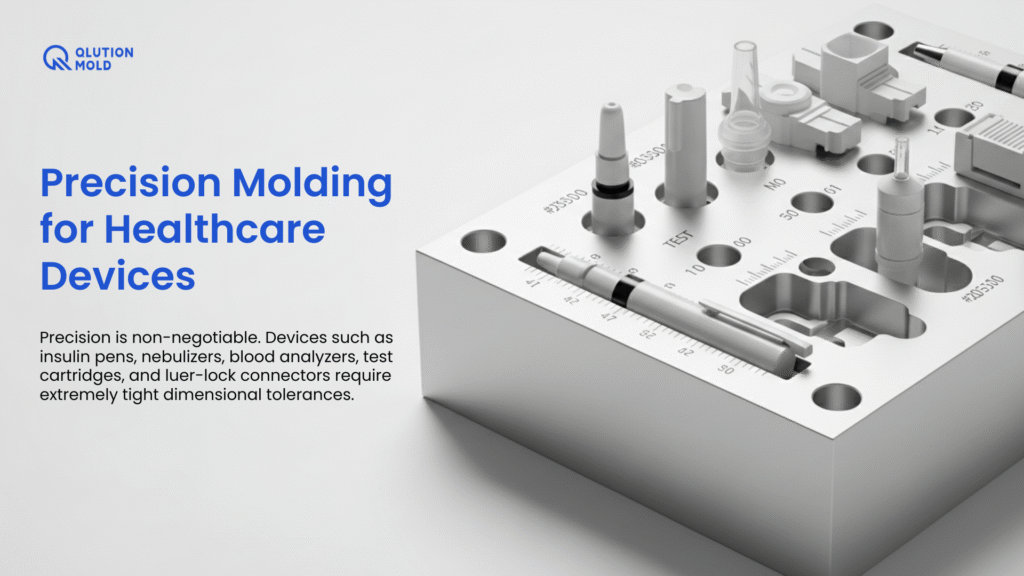 Precision Molding for Healthcare Devices